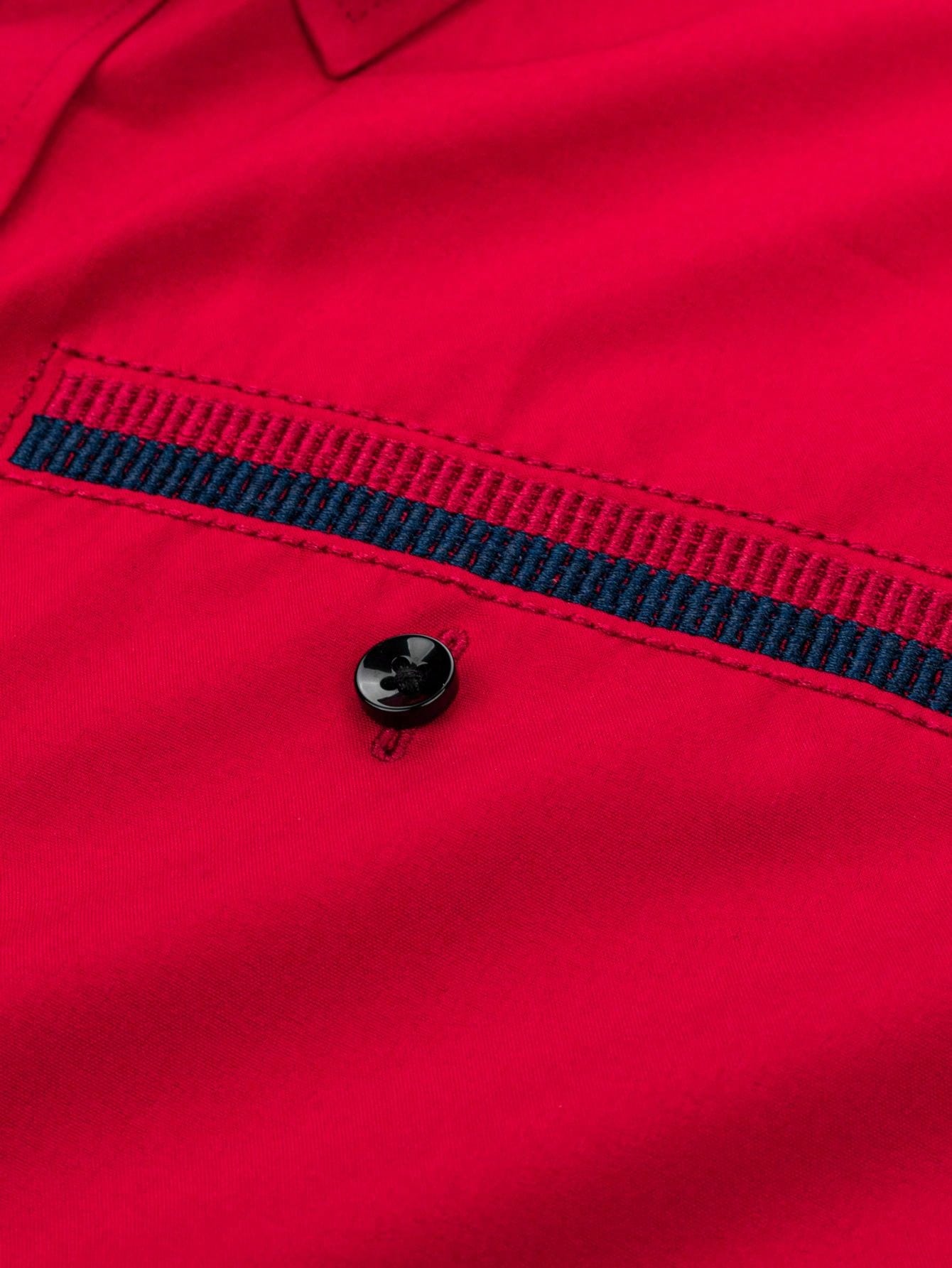 Manfinity Homme Men'S Button-Down Long Sleeve Shirt