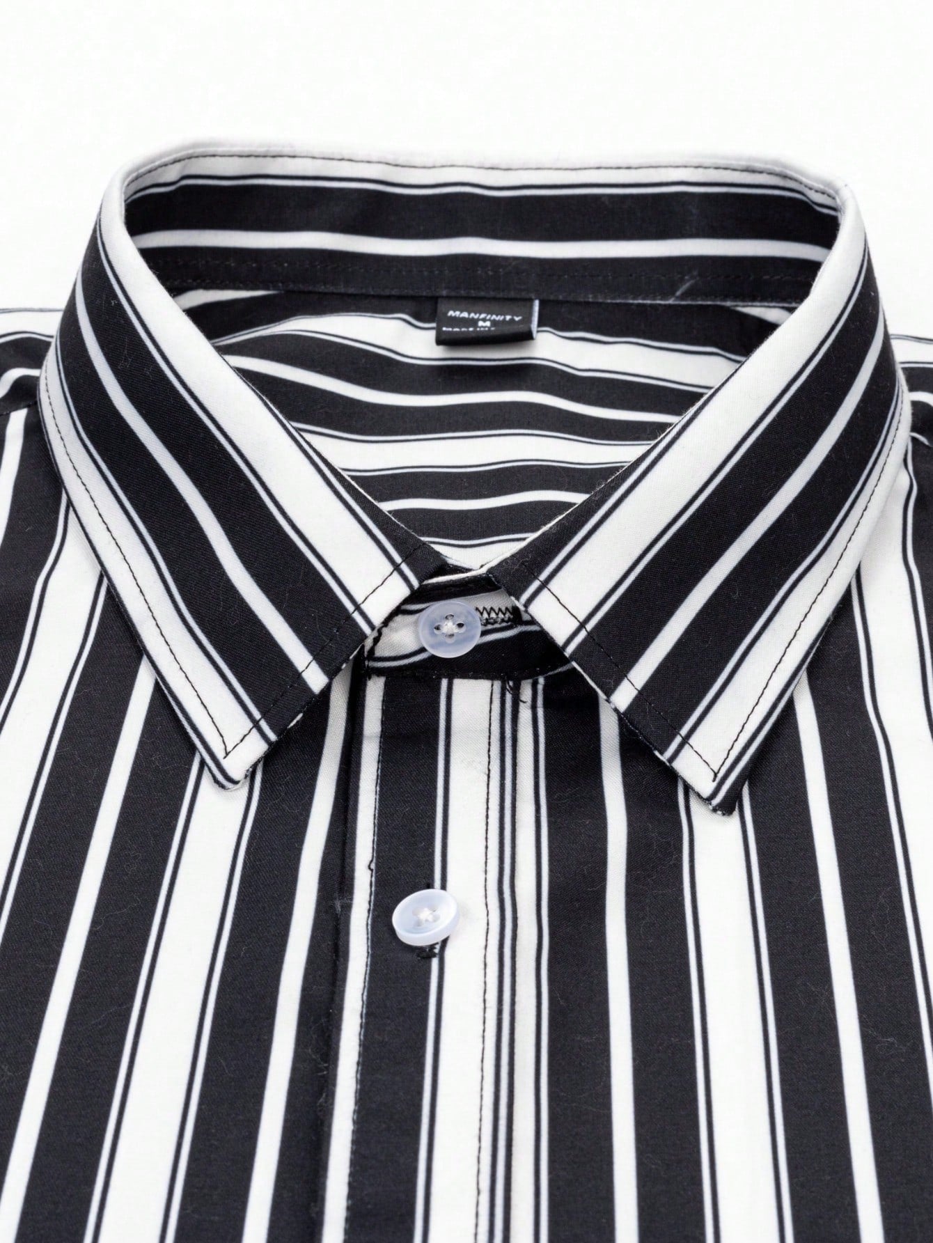 Manfinity Homme Men'S Button-Down Long Sleeve Shirt